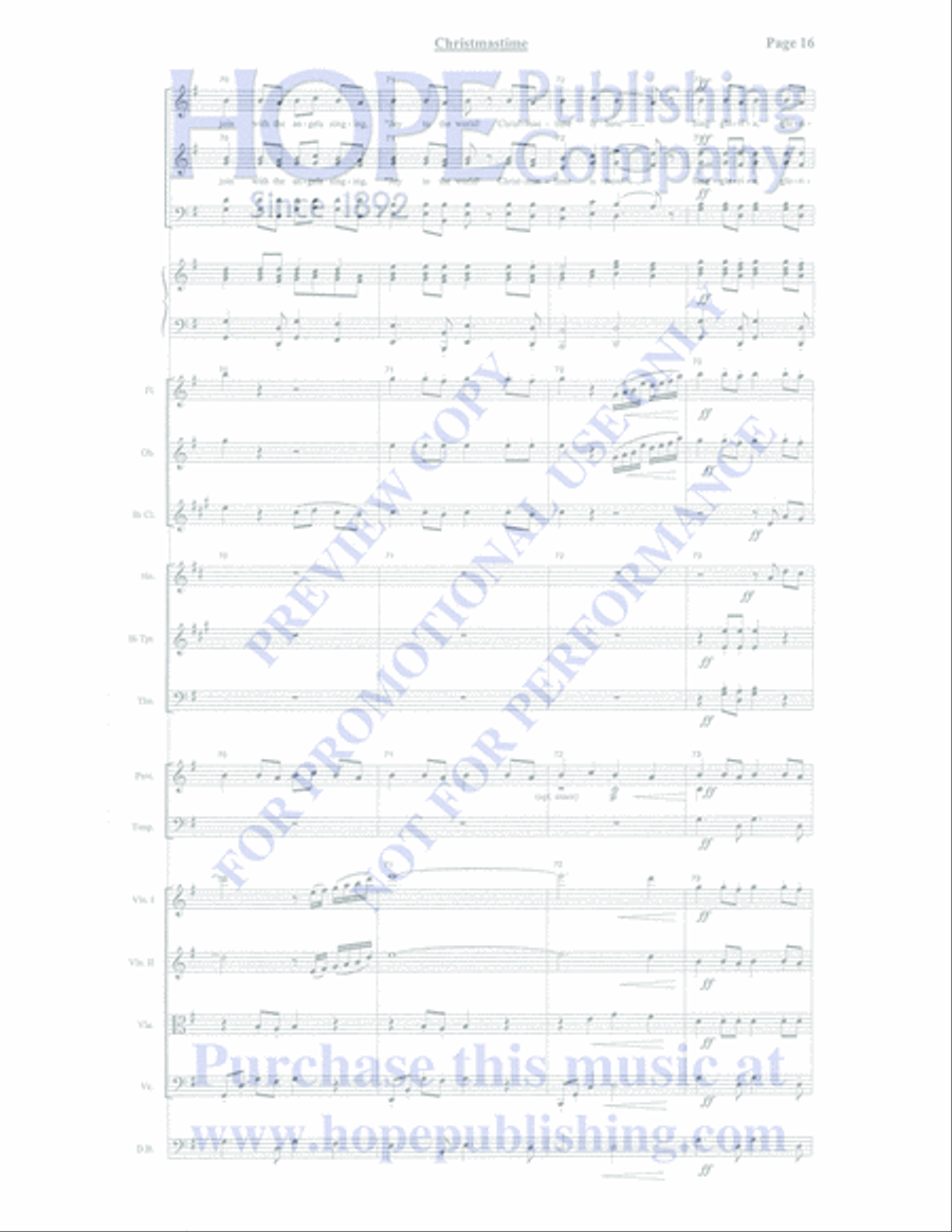 Emmanuel Emmanuel Orchestra scores gallery preview page 101