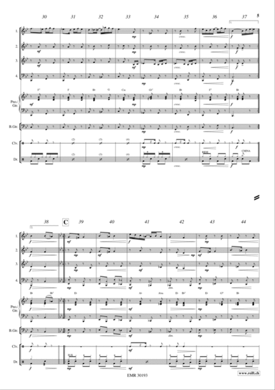 The Sycamore The Sycamore Woodwind Quartet scores gallery preview page 4