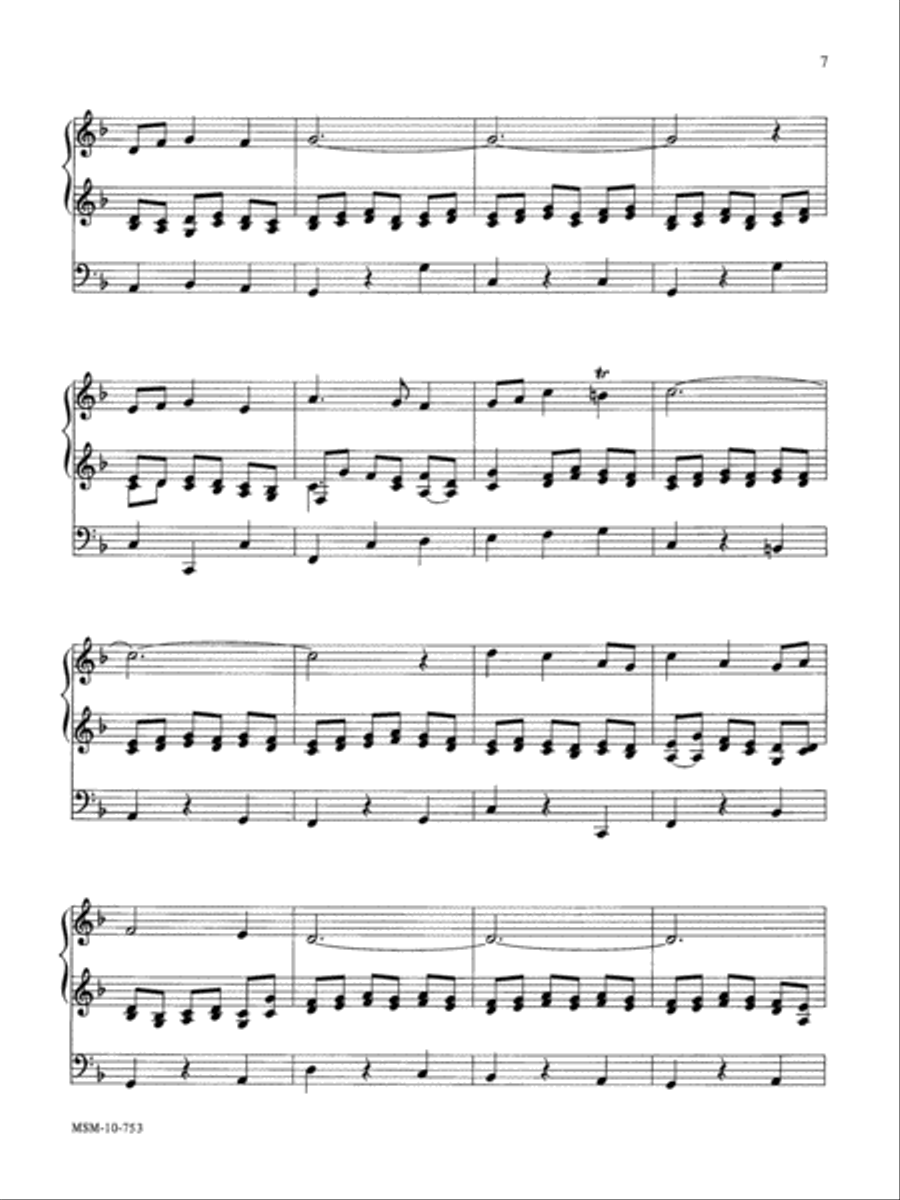 At the Name of Jesus Organ scores gallery preview page 2
