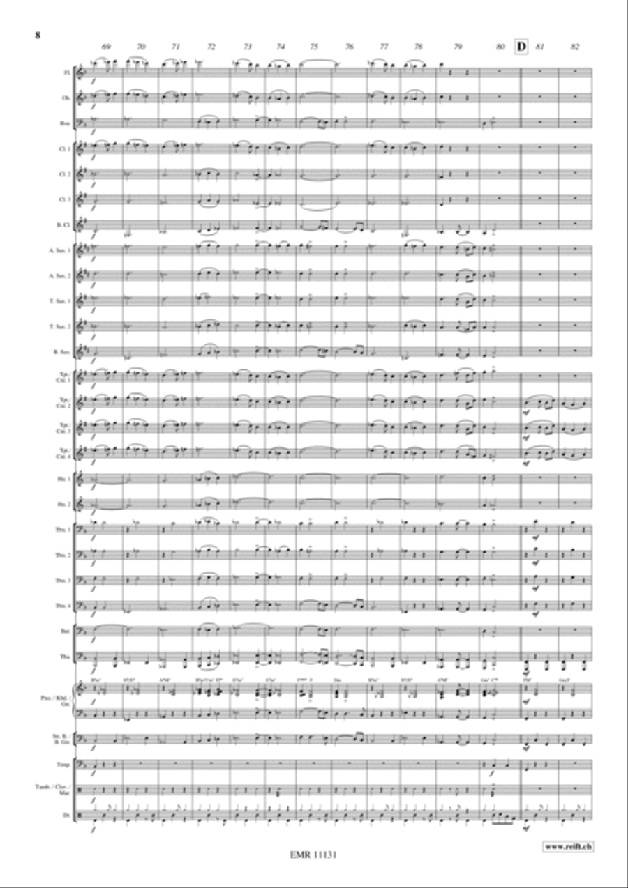 Take 3 Concert Band scores gallery preview page 9