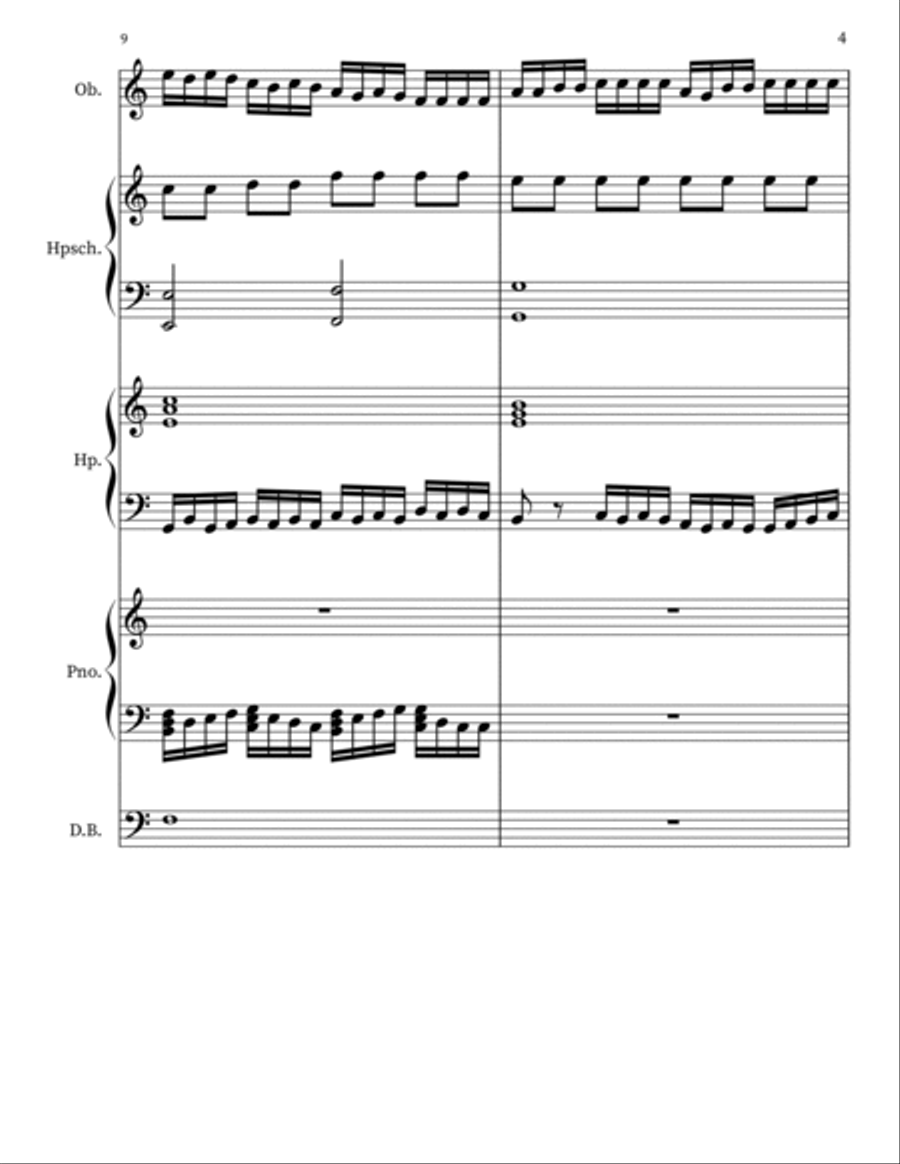 The Banshees Of Cork Oboe scores gallery preview page 4