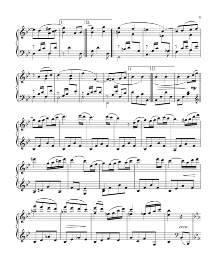 I Meant to Do My Work Today (Suite for Piano) Piano Solo scores gallery preview page 6
