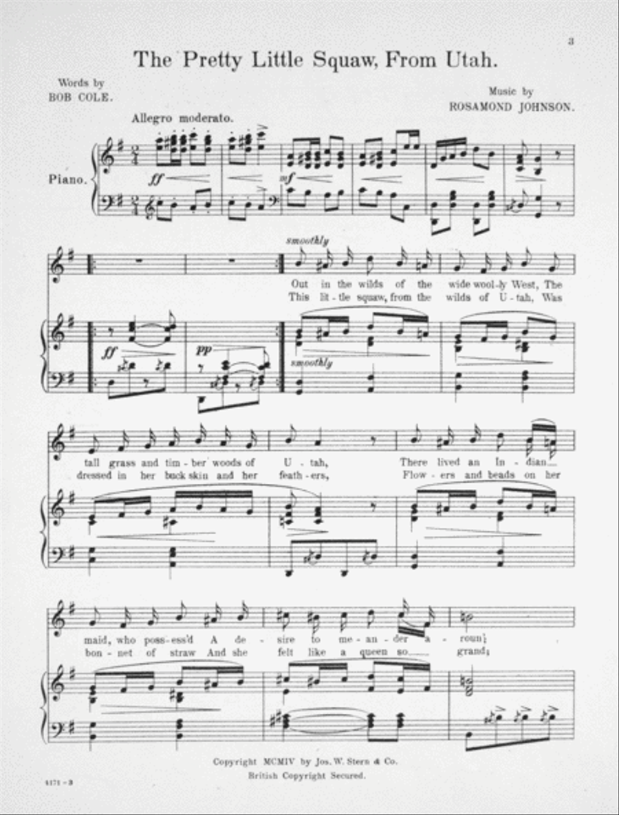 Pretty Little Squaw From Utah Voice scores gallery preview page 2