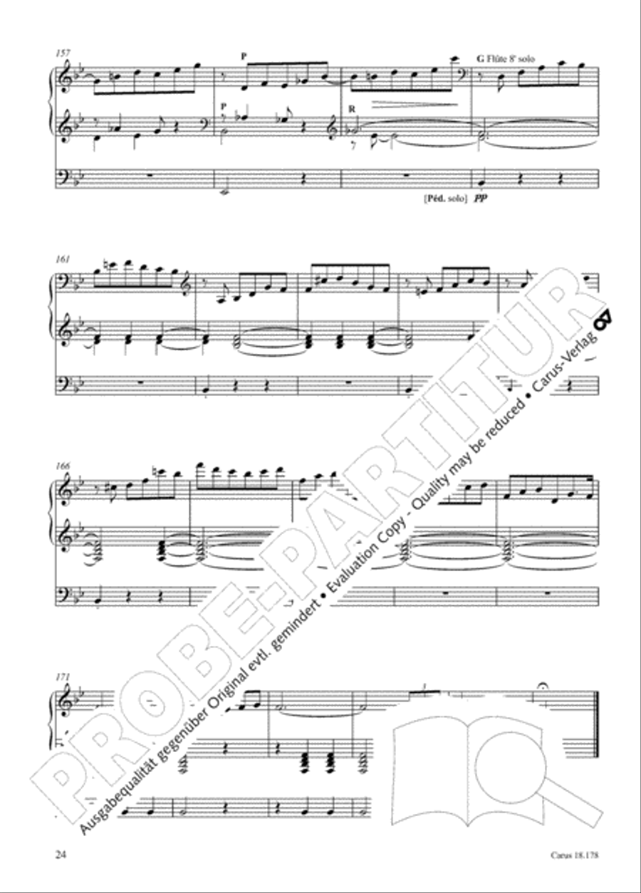 Symphonie No. II pour Orgue Organ scores gallery preview page 39