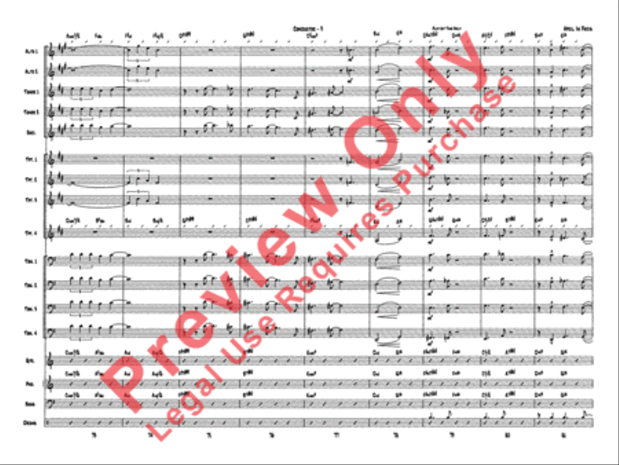April in Paris Jazz Ensemble scores gallery preview page 12