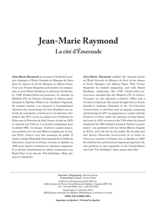Book cover for La cité d'Émeraude