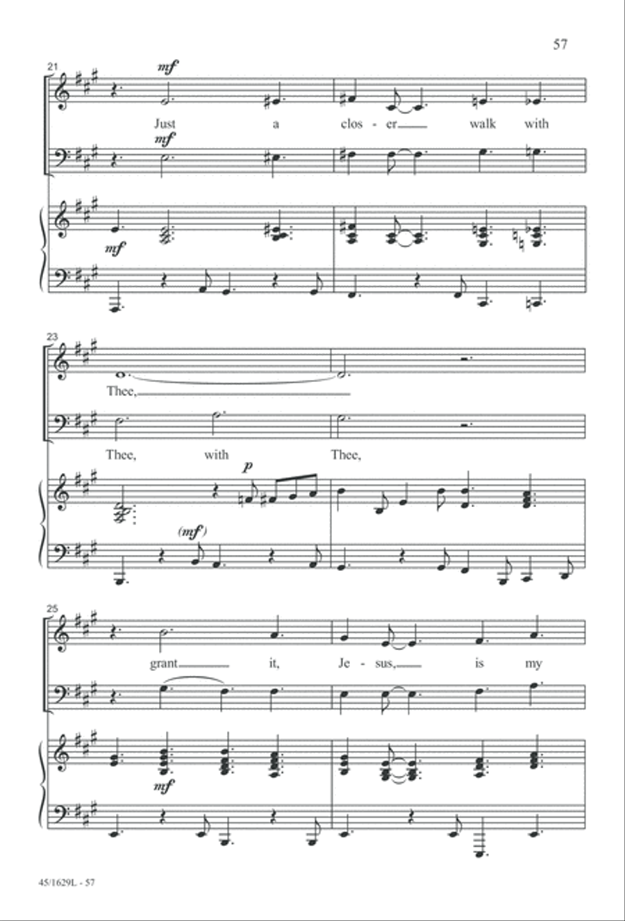 Hymns We Love to Sing, Vol. 2 3-Part scores gallery preview page 57