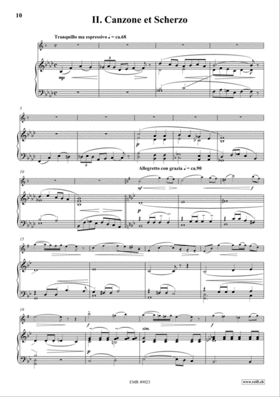 Concertino Horn scores gallery preview page 6