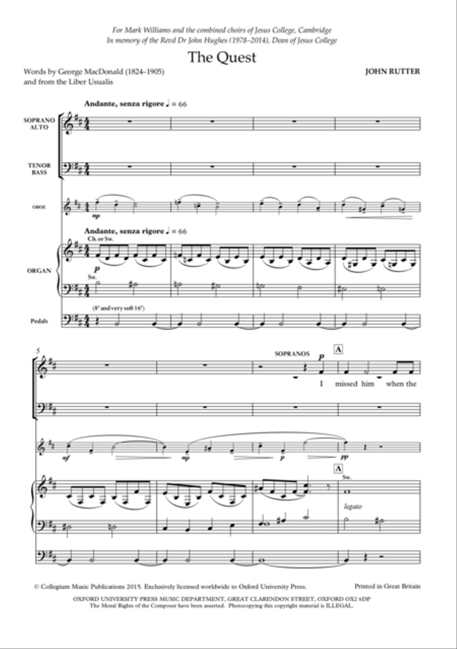 The Quest 4-Part scores gallery preview page 2