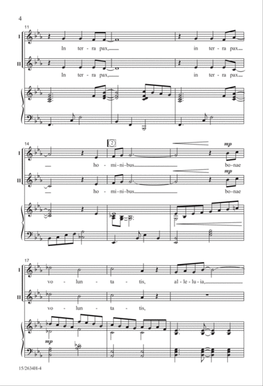 In Terra Pax 2-Part scores gallery preview page 5