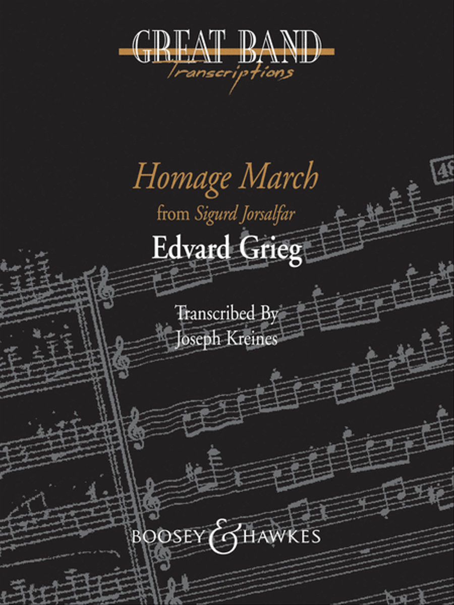 Homage March Concert Band scores gallery preview page 1