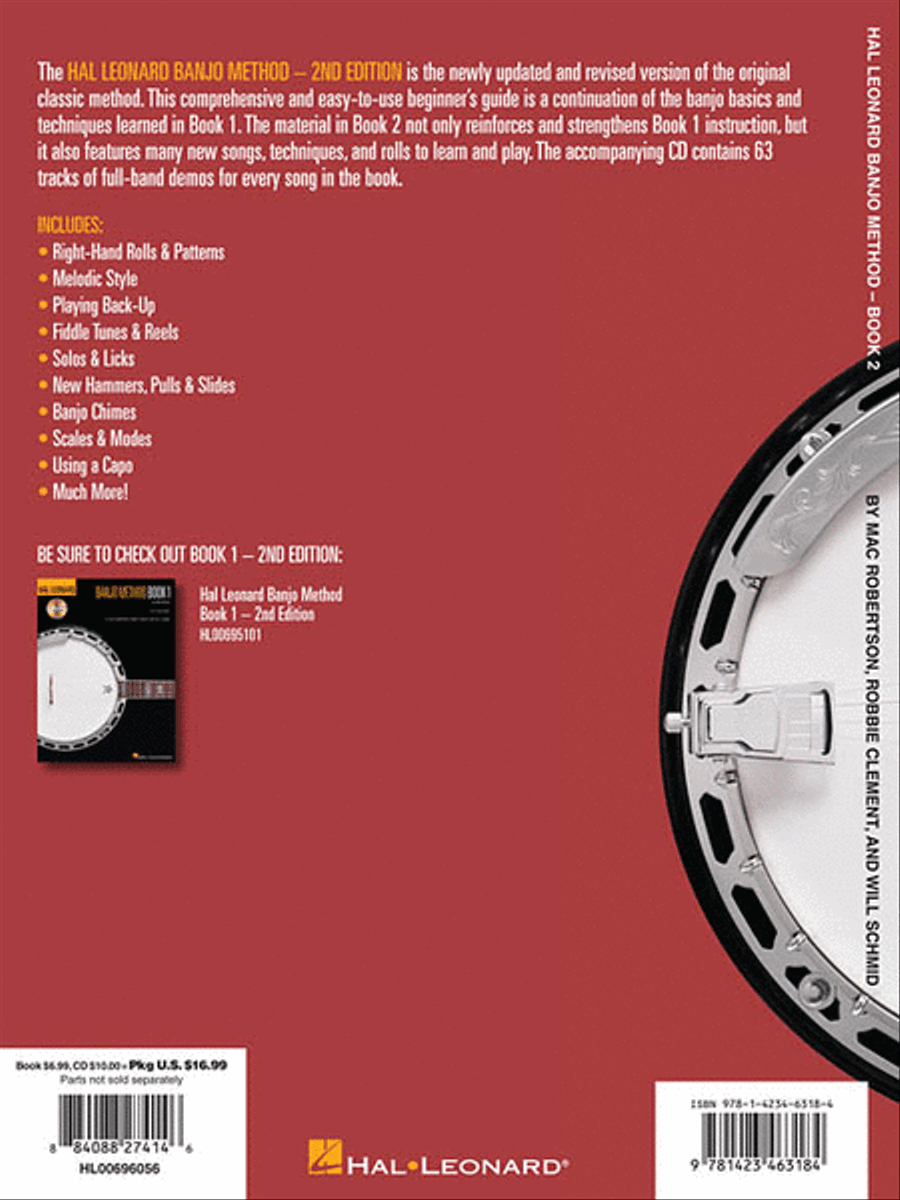 Hal Leonard Banjo Method – Book 2, 2nd Edition Acoustic Guitar scores gallery preview page 2