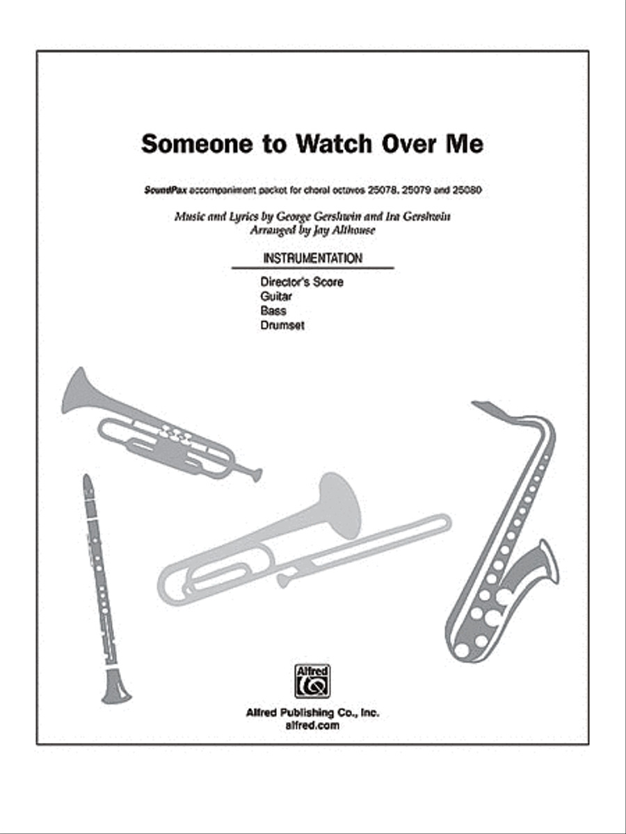 Someone to Watch Over Me Choir scores gallery preview page 1