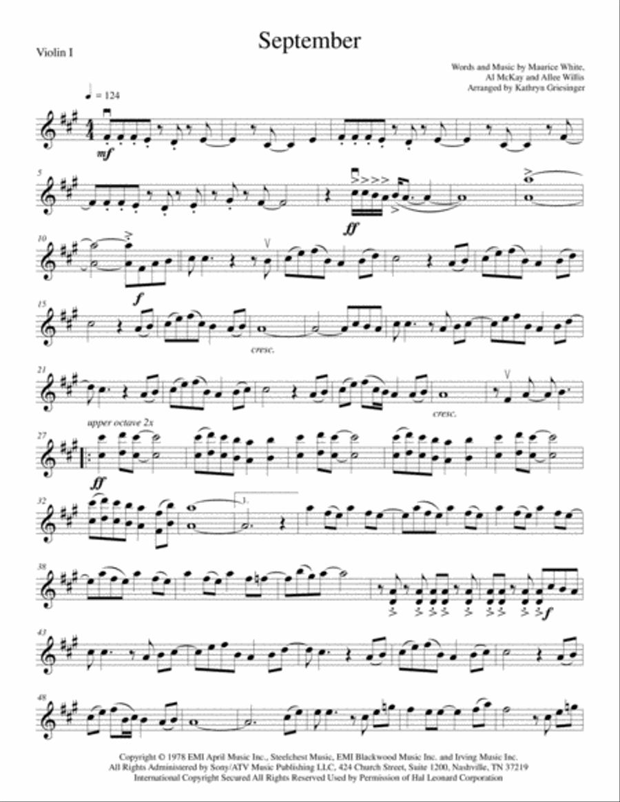 September String Quartet scores gallery preview page 1