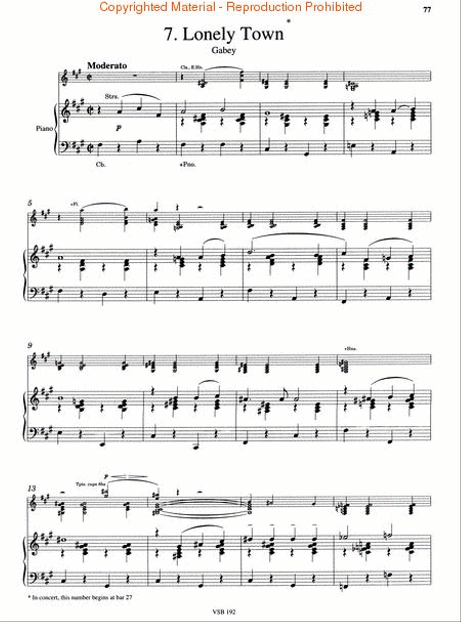 On the Town On the Town Voice scores gallery preview page 4