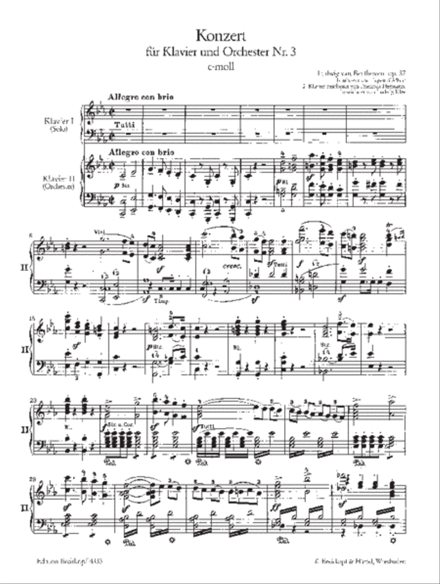 Piano Concertos Piano scores gallery preview page 2