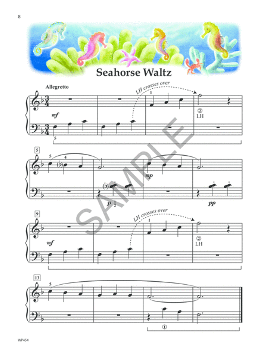 Bastien New Traditions - Level 2A Piano Method scores gallery preview page 3