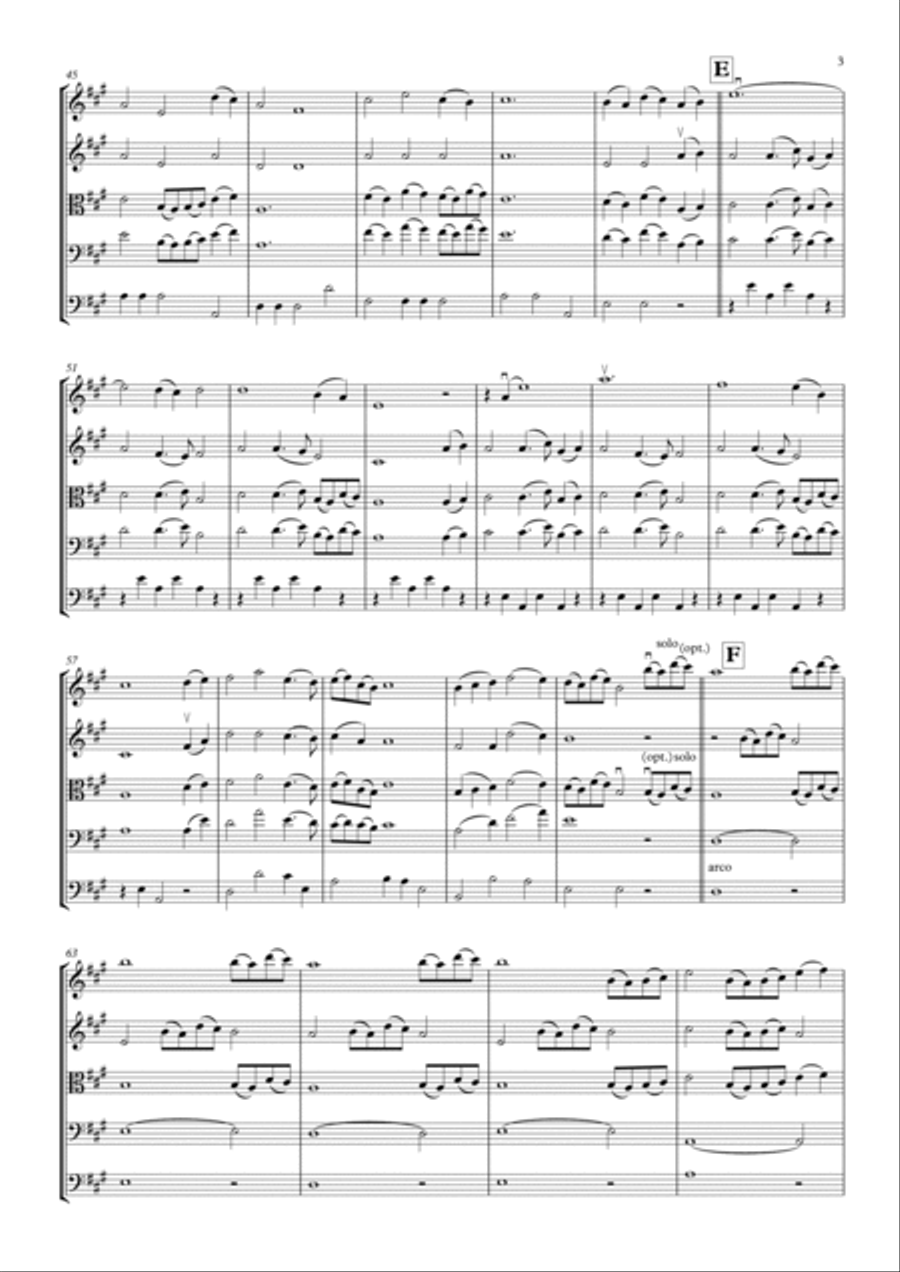 For the Time Being Cello scores gallery preview page 3