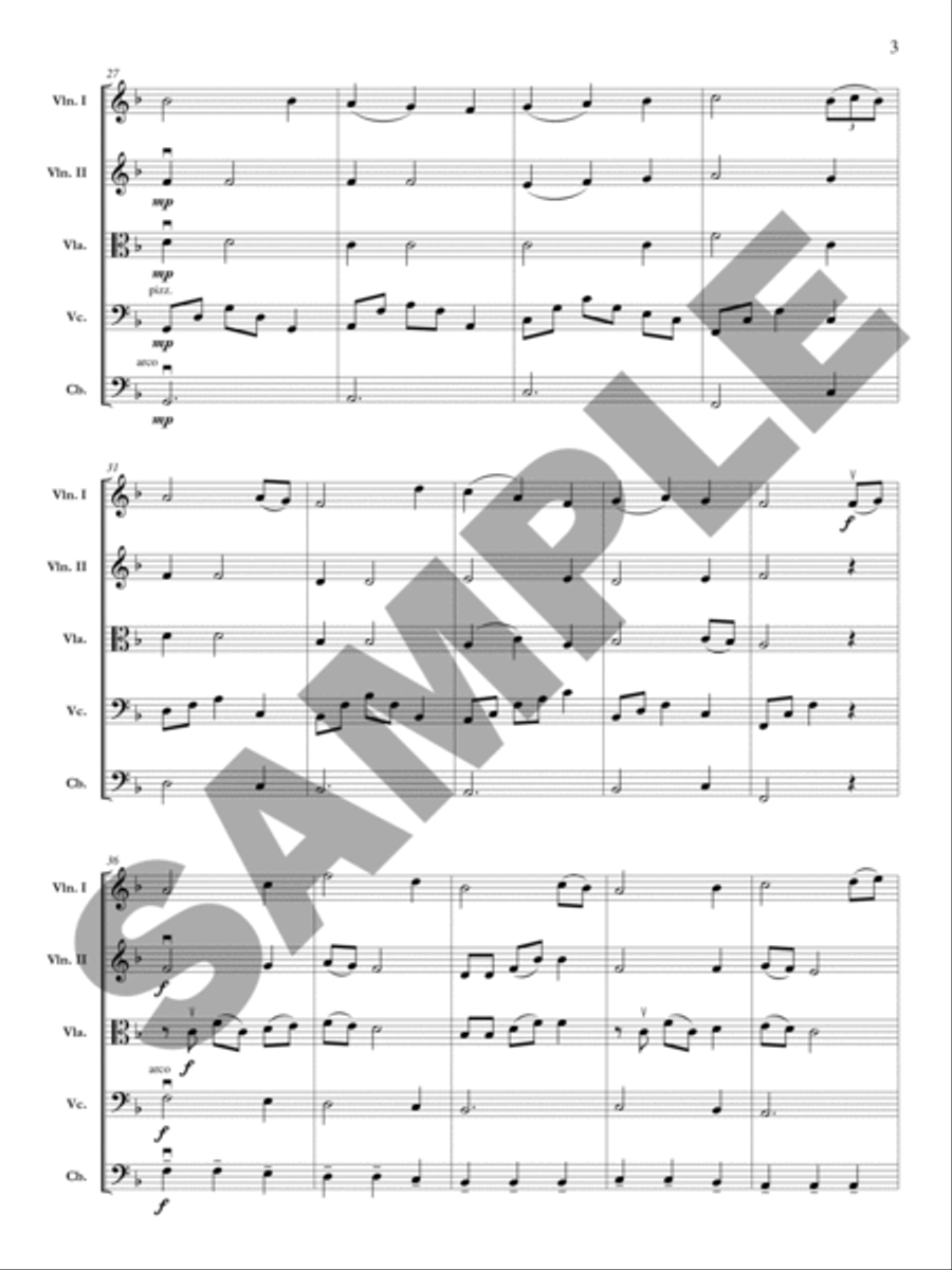 Georgia Round Orchestra scores gallery preview page 4