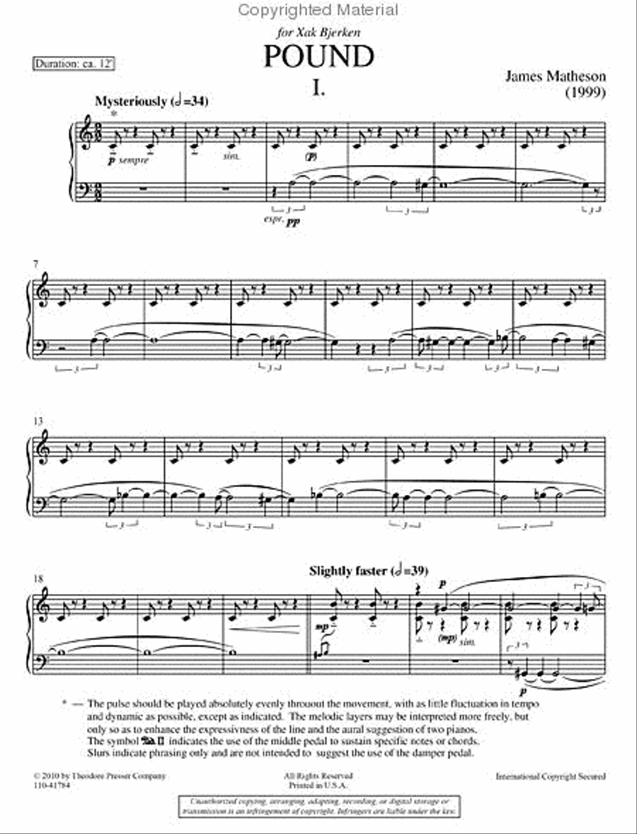 POUND Chamber Music scores gallery preview page 2