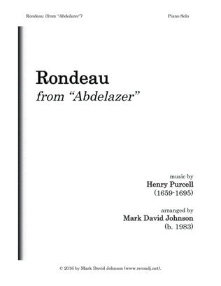 Rondeau (from "Abdelazer")