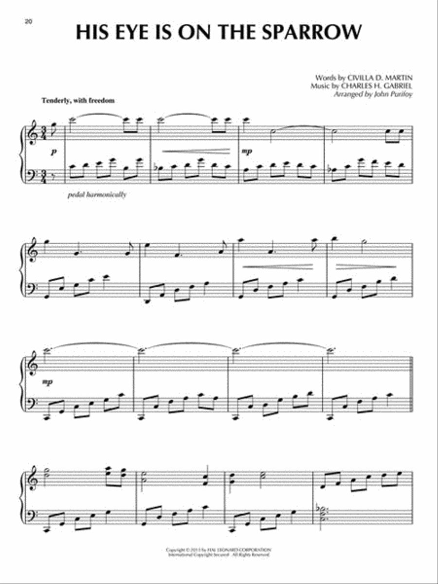 It Is Well Piano Solo scores gallery preview page 6