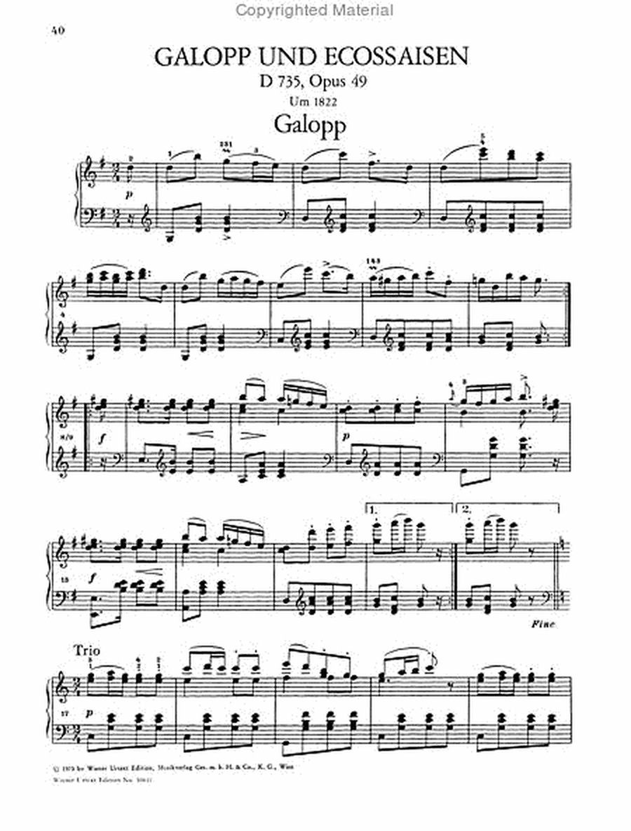 Complete Dances for Piano, Vol. 1