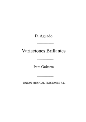 Book cover for Variaciones Brillantes