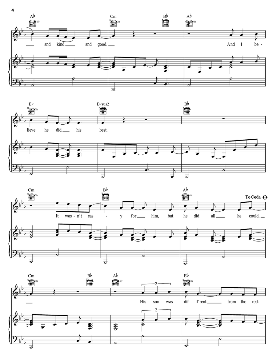 It Wasn't His Child It Wasn't His Child Acoustic Guitar scores gallery preview page 4