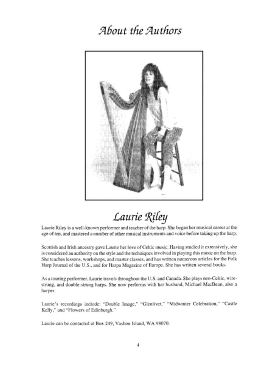 Celtic Music for Folk Harp Pedal Harp scores gallery preview page 5