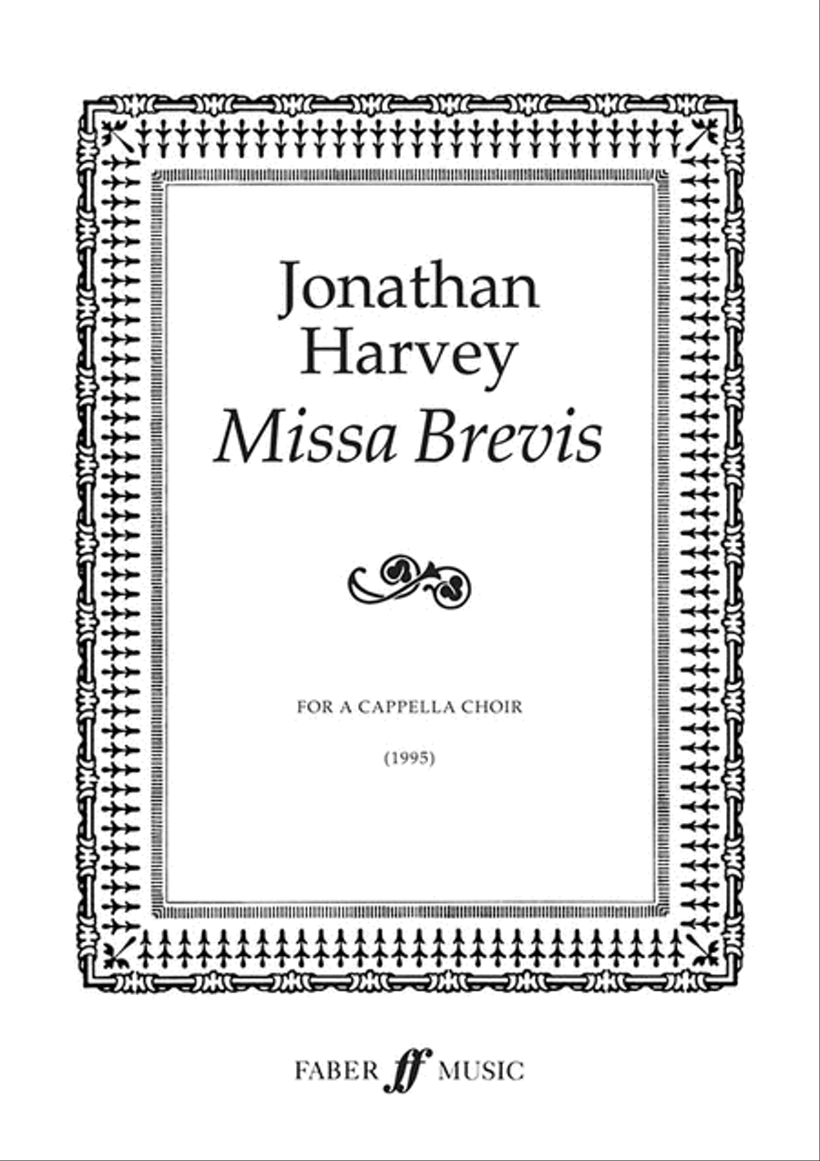 Missa Brevis Missa Brevis 4-Part scores gallery preview page 1