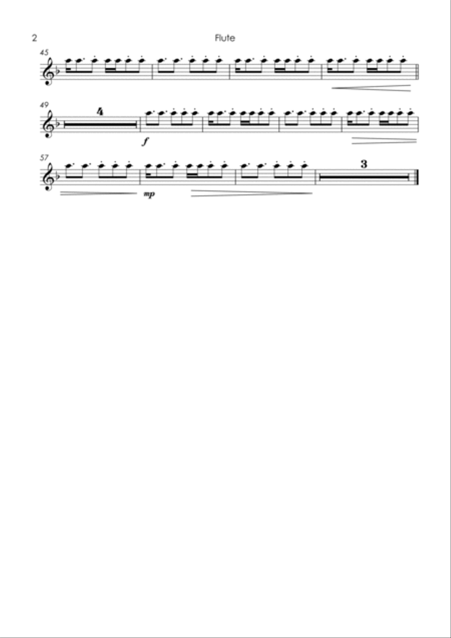 Inspector Morse Woodwind Quintet scores gallery preview page 4
