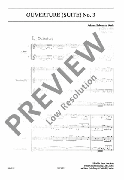 Overture (Suite) No. 3