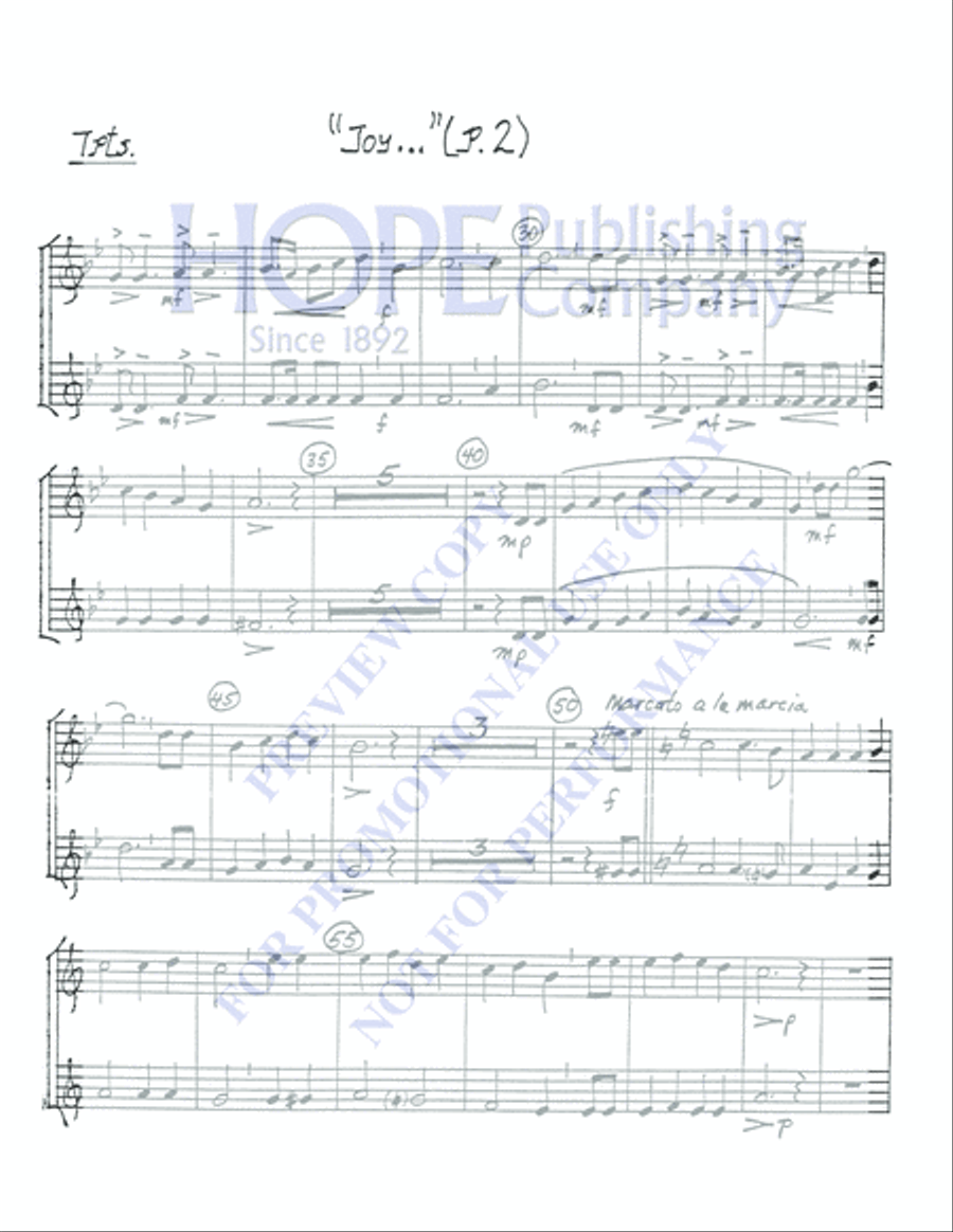 Joy in the Morning 4-Part scores gallery preview page 2