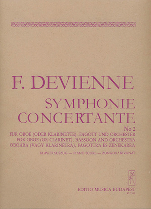 Symphonie Concertante Piano Reduction Symphony