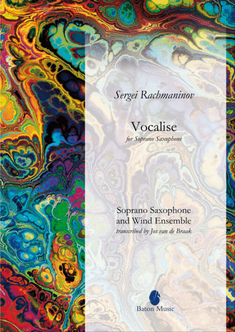 Vocalise Vocalise Concert Band scores gallery preview page 1