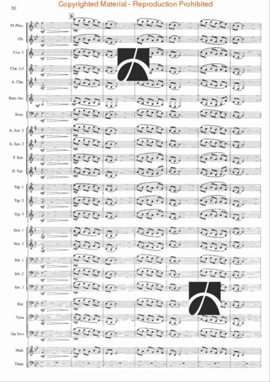 Tone Studies for Band Tone Studies for Band Concert Band scores gallery preview page 25