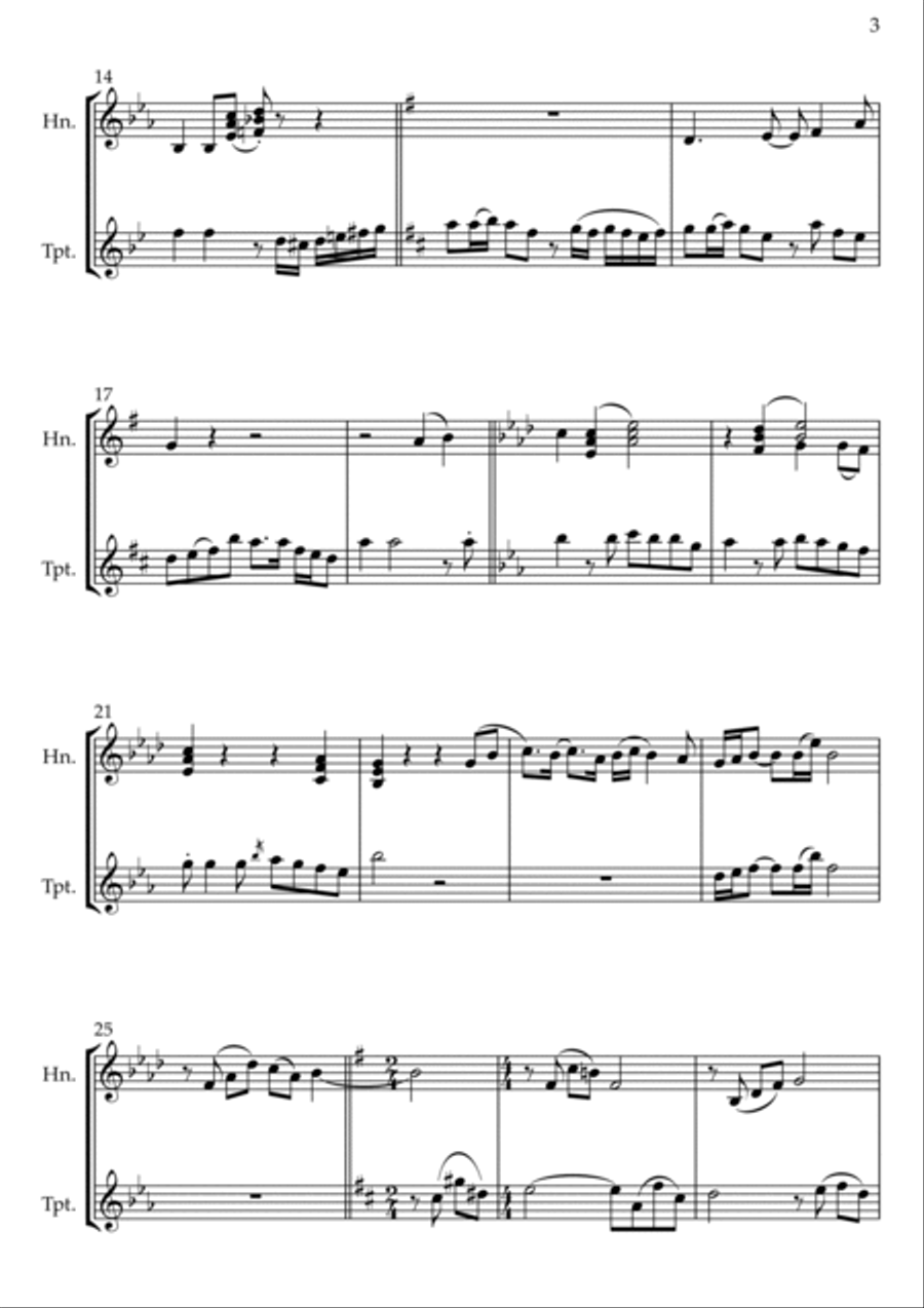 Overture Brass Duet scores gallery preview page 3