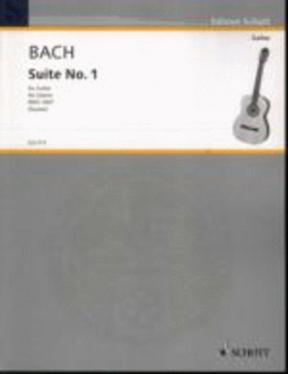 Book cover for Bach - Suite No 1 Bwv 1007 Arranged For Guitar