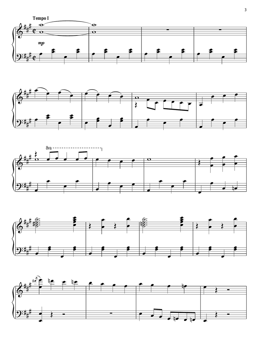 Pretty Peppy Pretty Peppy Piano Solo scores gallery preview page 3
