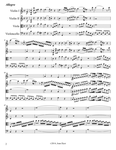 String Quartet in C major, Op.7 No. 1