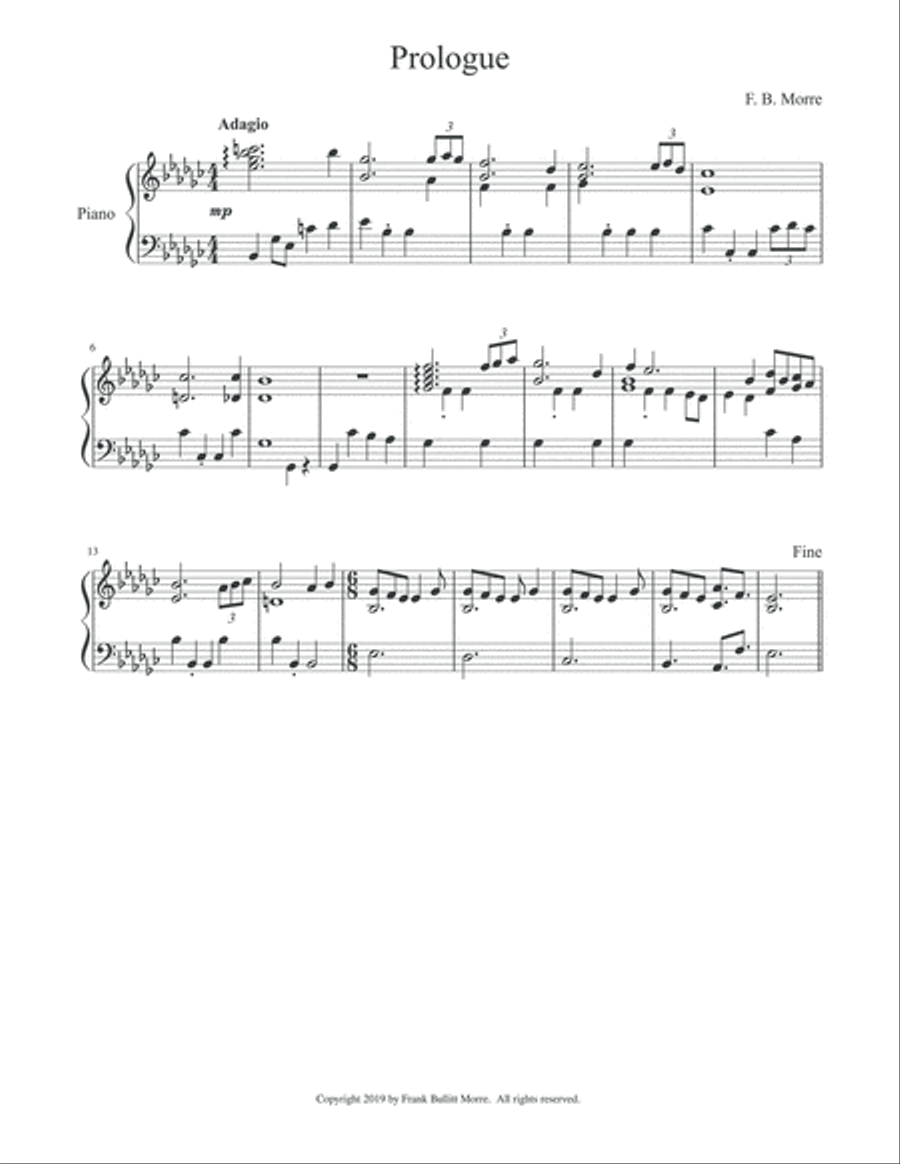 There All Along: A collection of short salon pieces for solo piano Piano Solo scores gallery preview page 5