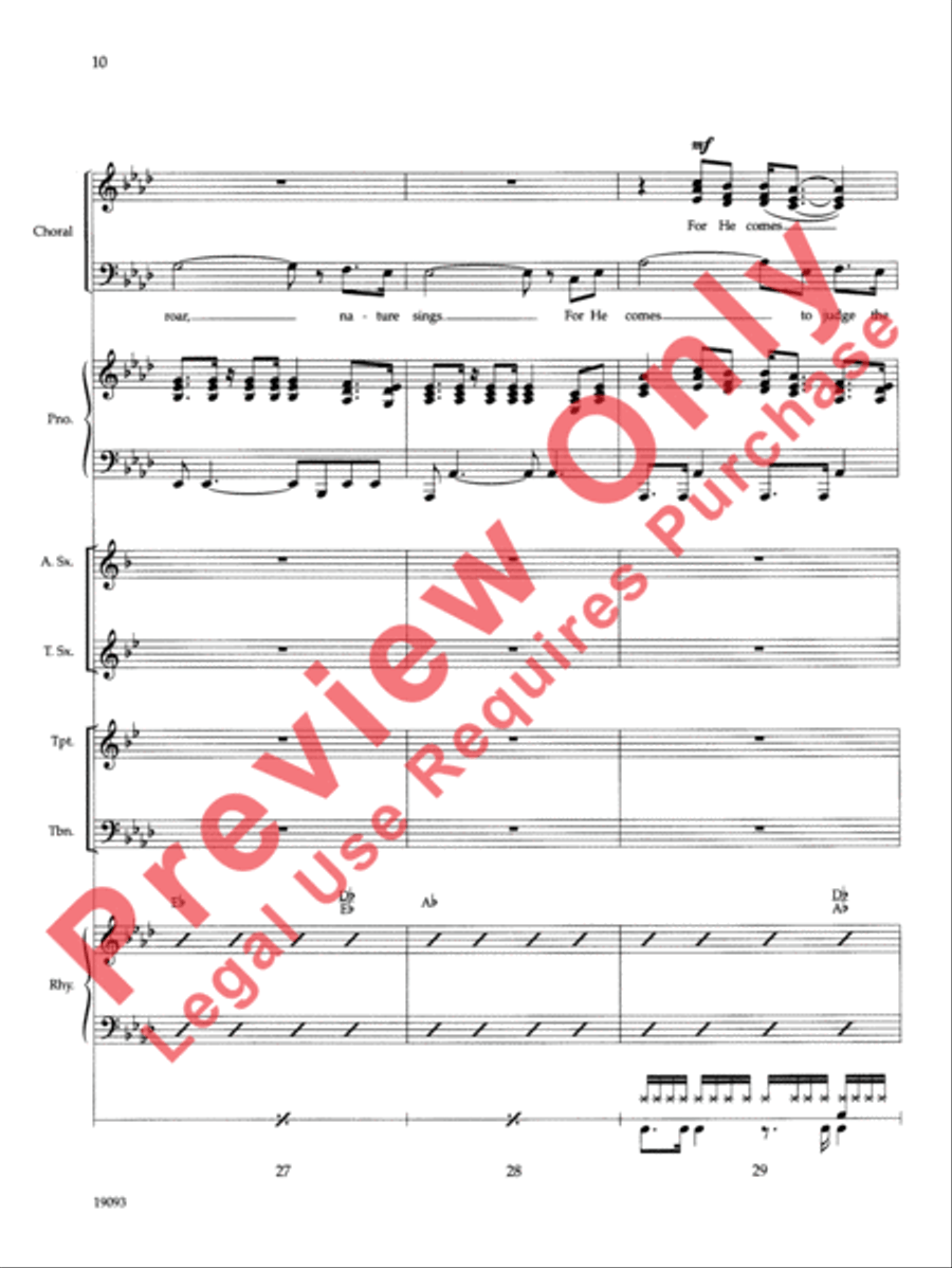 Say It Loud Choir scores gallery preview page 13