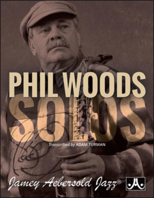 Book cover for Phil Woods Solos