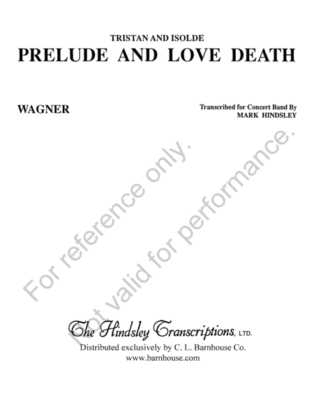 Tristan and Islode: Prelude and Love Death image number null