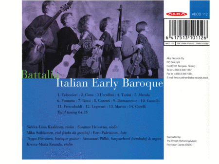 Italian Early Baroque