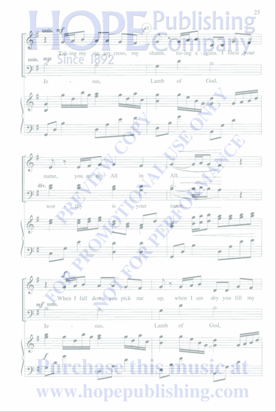 Here is the Love Here is the Love Choir scores gallery preview page 29