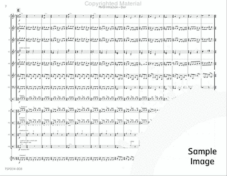 Minor Infraction Percussion Ensemble scores gallery preview page 11