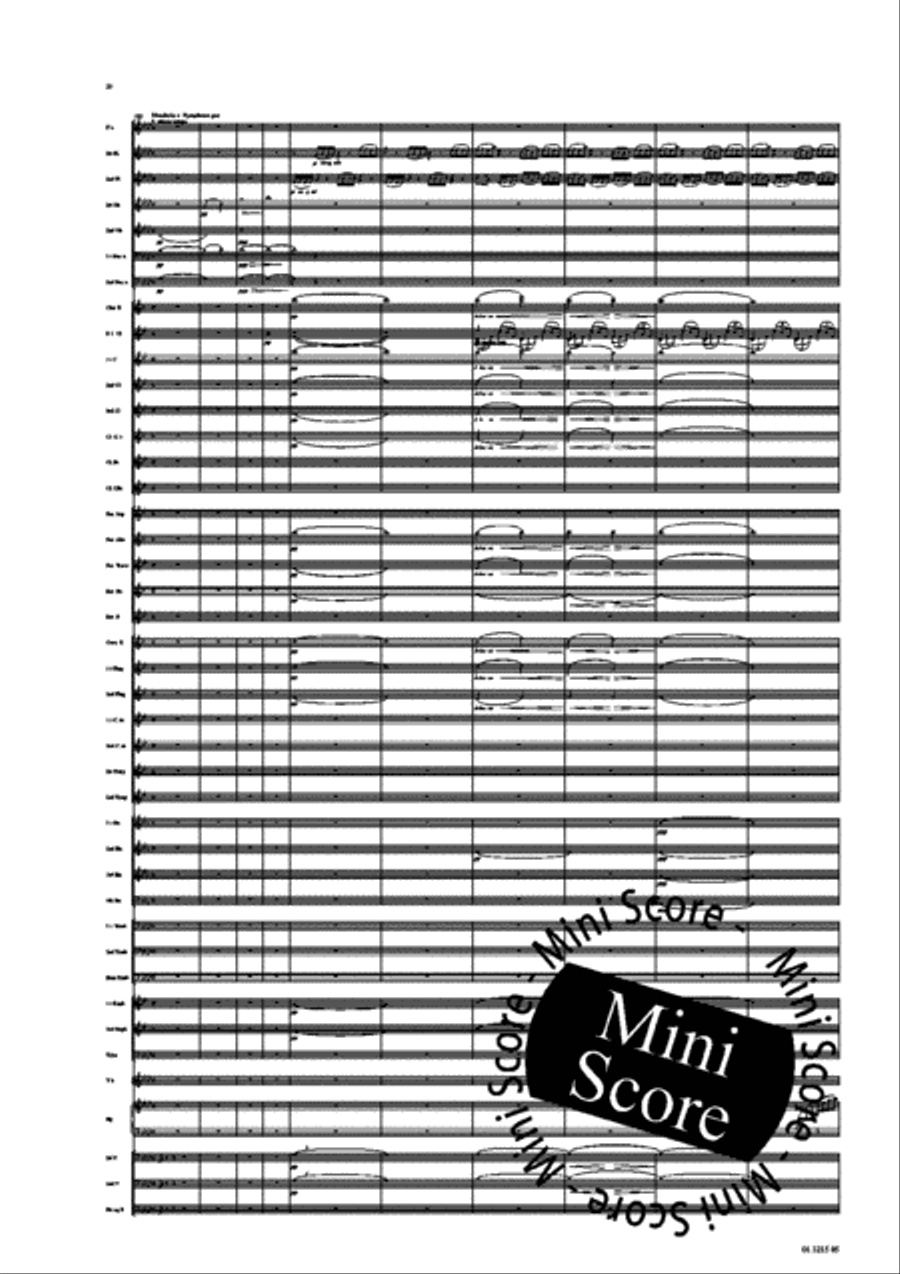 Ma Vlast Concert Band scores gallery preview page 22