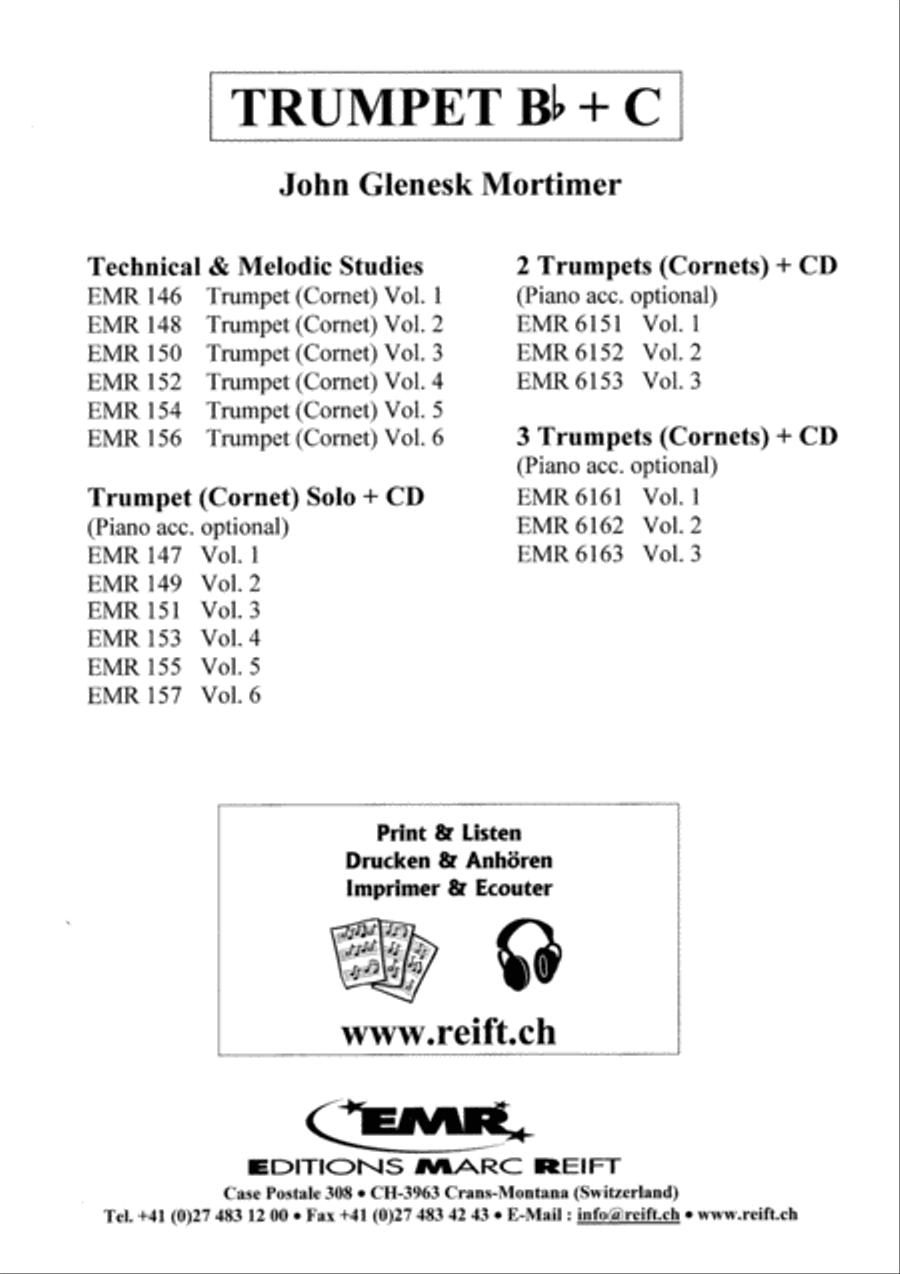 Solo Pieces Vol. 2 Trumpet Solo scores gallery preview page 2
